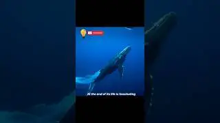 What Happens When a Whale Dies? :The Whale Falls 🐳 #science #shorts #whale