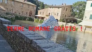 Bagno Vignoni e le sue terme Romane naturali
