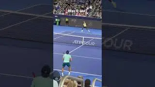 Do you think it was out? 👀#viral #roadto100kviews #tennis #protennis