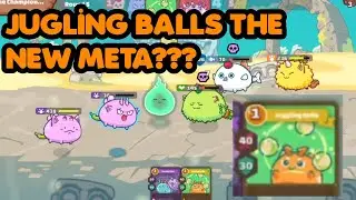 JUGGLING BALLS THE NEW META?!!! WATCH THIS! | S19 AXIE INFINITY