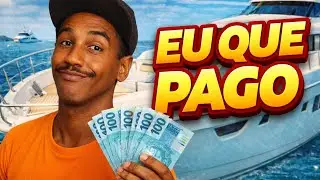 Não apareço na foto, mas eu pago tudo”