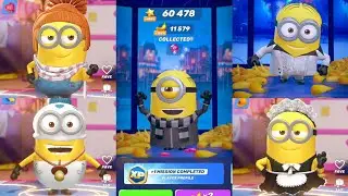 Lucy vs Despicable Mel vs baby vs Disco vs Maid | New Minion rush |