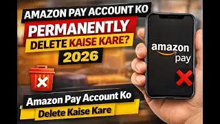 Amazon Pay Account Ko Permanently Delete Kaise kare || Amazon pay account ko delete kaise kare 2026