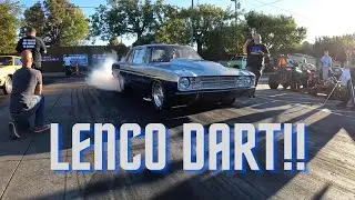 1968 Dodge Dart Big Block with 4 Speed Lenco In Car