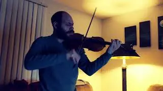Sad romance violin