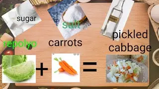 How to Pickle Cabbage,( Atsarang repolyo)