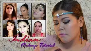 Indian Inspired Makeup Tutorial | ThePerfectCatEye | Makeup Collaboration