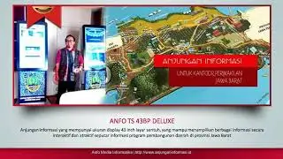 Anjungan informasi kiosk Anfo