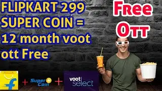 Free voot for 12 months  #vootselect #ott #flipkartsupercoinearntrick #supercoin #youtubeshorts