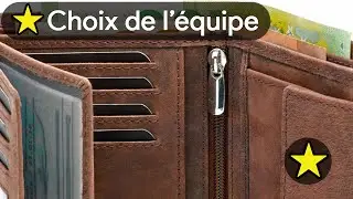 🏆 TOP 3 PORTEFEUILLE CUIR ANTI RFID 2025 👜