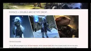 Crowfall Update - Two New Archetypes + Physics FAQ