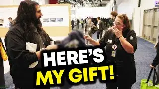 Esfand Gets a Surprise IRL Carepackage From VegasGirl... | CES 2025