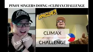 [REACTION] PINOY Singers doing CLIMAX CHALLENGE | (JayR, Khel Pangilinan, Kris Lawrence)