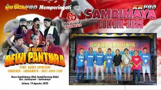 LIVE MALAM / SI MANIS DEWI PANTURA / SAMBIMAYA CULTURE / HUT RI KE 80 / 19-08-25 SAMBILAWANG KIDUL