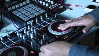 Scratching on a Numark Mixtrack Pro II (Entry Level DJ Controller)