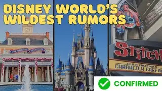 5 More Disney World Rumors You May Have Heard That Are Actually TRUE!