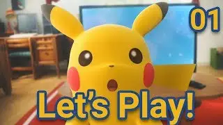 POK&Eacute;MON: Let's Go, Pikachu! - Let's Play Part 1 (Co-op w/ Commentary)