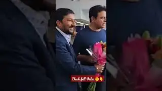 Minister KTR US Tour | World Environmental & Water Resources conference
