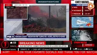 LIVE: #BREAKING #Wildfires burn several homes in #CA. #cawx