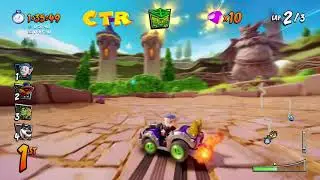 CTR Nitro-Fueled Grand Prix #3 - Spyro Circuit (CTR Challenge) (Hard)