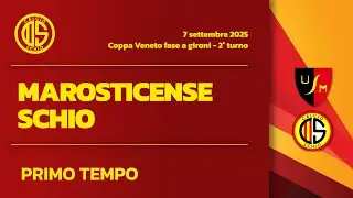 MAROSTICENSE - SCHIO 1-3 | HIGHLIGHTS 2^ GIORNATA GIRONE COPPA VENETO 2025/26