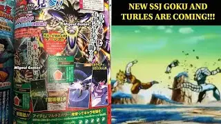 New Legends Rising SSJ Goku And Turles V-JUMP Scans Dragon Ball Legends