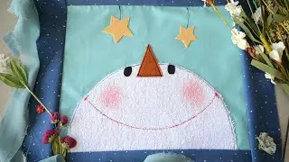 Snowstar (Snowman) Quilt Block Tutorial With Free Block Pattern Links