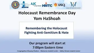 2022 Holocaust Remembrance Day: Yom HaShoah, with Father Patrick Desbois