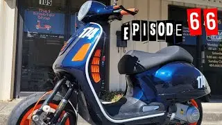 Vespa GTS 300 Update 2023, Malossi eninge, cam, Polini CVT, etc! - TST Ep. 66