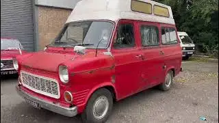 1972 FORD TRANSIT MK 1 MOTORCARAVAN | MATHEWSONS CLASSIC CARS | 13 & 14 OCTOBER 2023