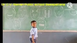U.K.G Students creative Activity in School..