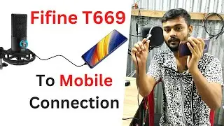 Fifine T669 Mic connection to Mobile Phone via USB OTG | Not working problem Solve 100%
