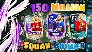 MASSIVE 150 MILLION COINS SQUAD REBUILD FIFA MOBILE 20 !!!!