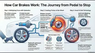 CAR'S BRAKE SYSTEM - The Unseen Force Kinetic Energy