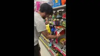Hooligan from ALLDEEPENDS Goes shopping at The dollar store