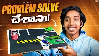 Smart Parking system | Optimizing Vehicle Space Allocation Using Sensors | Telugu experiments