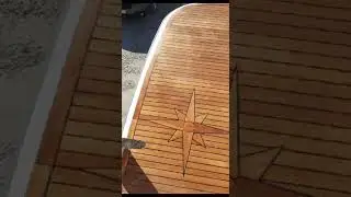 Изготовление палубы из натурального тика