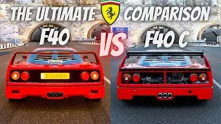 THE ULTIMATE FERRARI F40 COMPARISON | Forza Horizon 4 F40 vs F40C (SOUND, ACCELERATION, TOP SPEED)