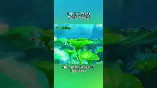 top 10 longest world quests #genshin #genshinimpact #genshintips