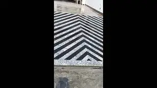 Marvel granite ramp double moulding step Gaddi chalane ke liye