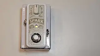 Unboxing TC Electronic Spark Mini Boost pedal