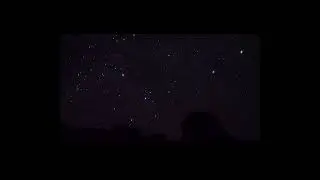 Experimental Night Video in Castle Hill, NZ