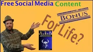 Free Social Media Content Forever My USP Usurper Review and Custom Bonus