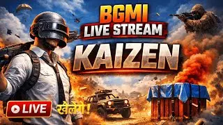 BGMI LIVE 🔥 RUSH + CLUTCH GAMEPLAY | KAIZEN OP 😈 | Hindi