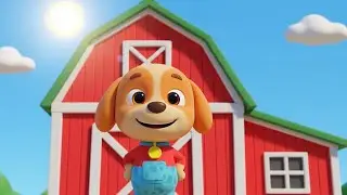 Bingo the Brave Puppy 🐶 Story Song for Kids Sunshine Rhymes