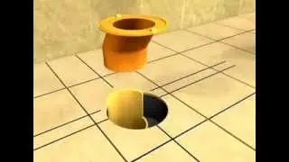 INSTALACION DE SANITARIOS BRIDA EXCENTRICA O CORRECCION DESAGUES DE 3 PULGADAS