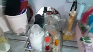 Meu novo cantinho de cuidados básicos com a beleza