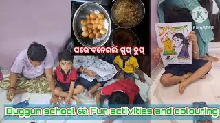 Buggun school ରେ Game and colouring activity ରେ ସବୁ mama ଆସିଲେ @lifeofbarshaandbiswanath7538 