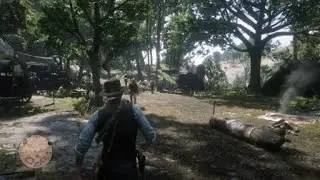 Dutch asks Arthur what happened to him, Arhtur tells Dutch he is gone