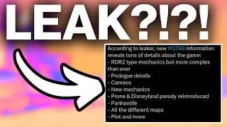 GTA 6 LEAK: Everything You NEED To Know! (Story, Gameplay, Map)
